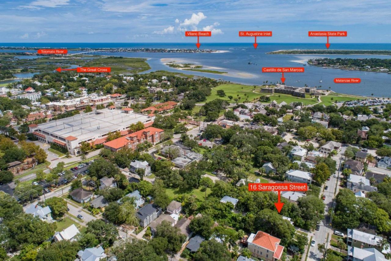 16 Saragossa Street B Villa St. Augustine Exteriör bild